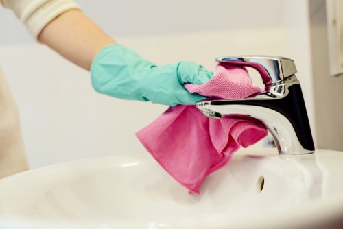 Local mattress cleaning equipment used in a Westminster property