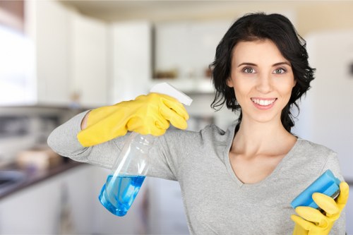 Detailed end of tenancy cleaning in a central London property