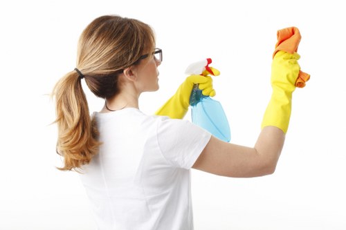 Local Westminster communal area cleaning for a mixed-use building