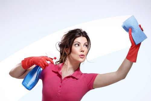 Professional stain treatment on a mattress in Westminster